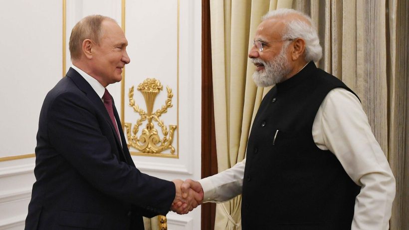 vladimir putin will visit india